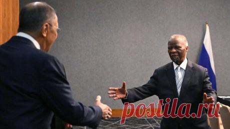 Лавров обсудил с экс-президентом ЮАР ситуацию на Украине и в Палестине