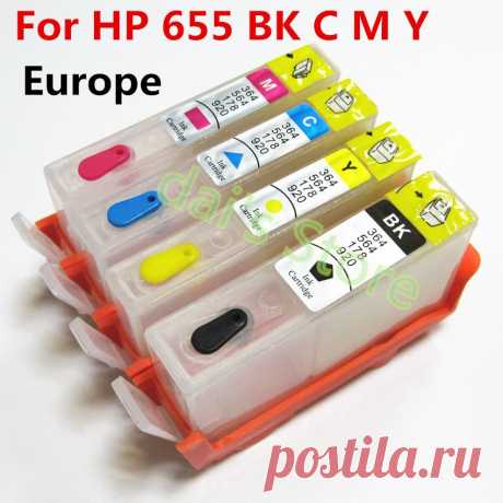 AliExpress Горящие товары / Отобранные продавцы, бесплатная доставка, скидки до 90%. 1 набор, чернильные картриджи для HP Des...