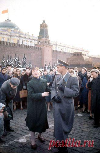 Москва встречает Гагарина. 14 апреля 1961 г.