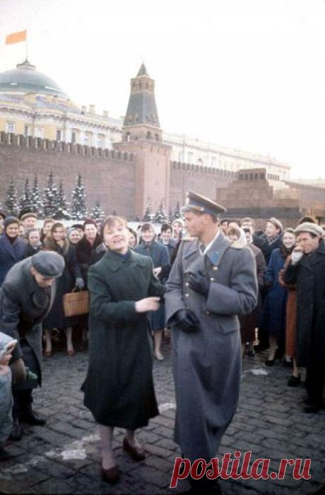Москва встречает Гагарина. 14 апреля 1961 г.