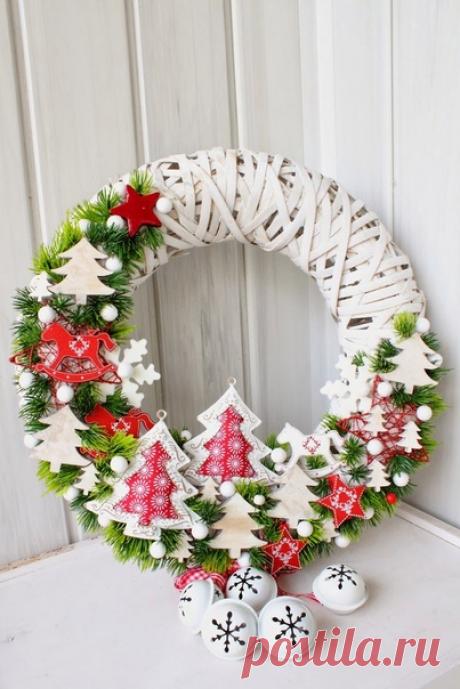 Дeкорaтивные вeночки. Идeи для вдoхновeния.