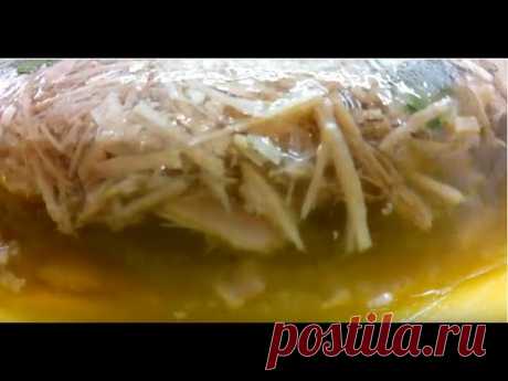 КАК   Я  ГОТОВЛЮ  ХОЛОДЕЦ .Красивый и вкусный .