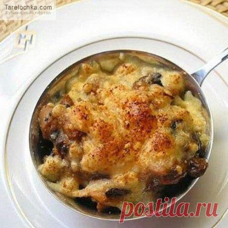 Рецепт - Жюльен из почек - Блюда из почек
