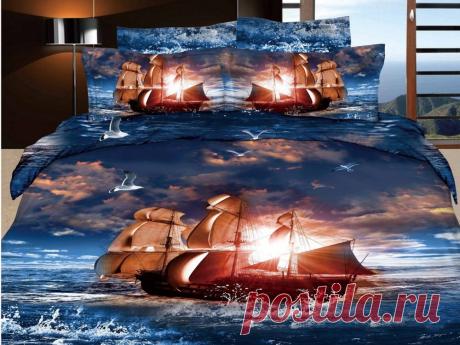 3D сатин. Пираты Карибского моря - лучший подарок для юных путешественников