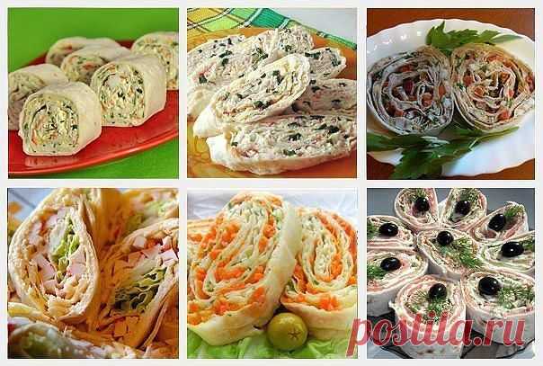 Кулинария >20 самых вкусных начинок для рулета из лаваша