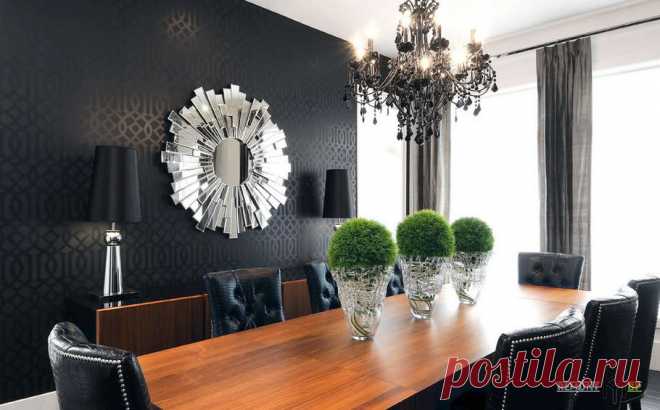 Красивые обои: фото в интерьере гостиной, спальни, ванной и детской