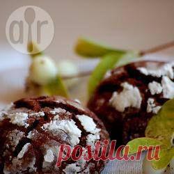 Рецепт: Печенье - "Шоколадные трещинки". - все рецепты России