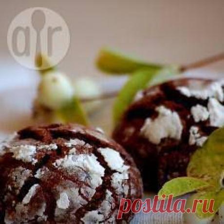 Рецепт: Печенье - &quot;Шоколадные трещинки&quot;. - все рецепты России