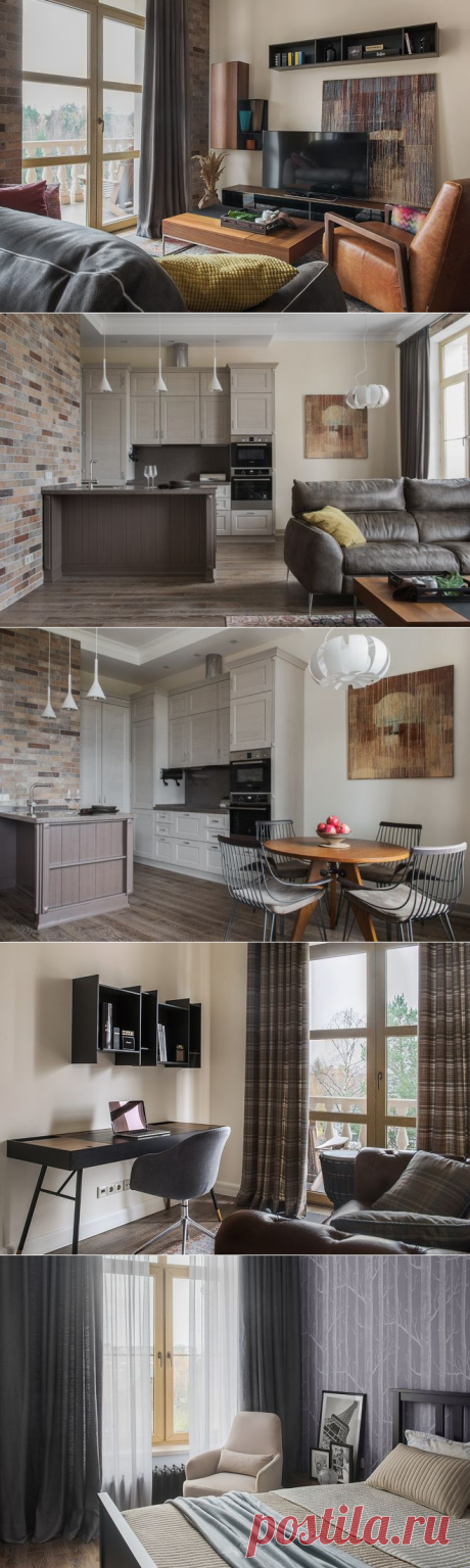 Houzz тур: Квартира в Заречье с видом на лес