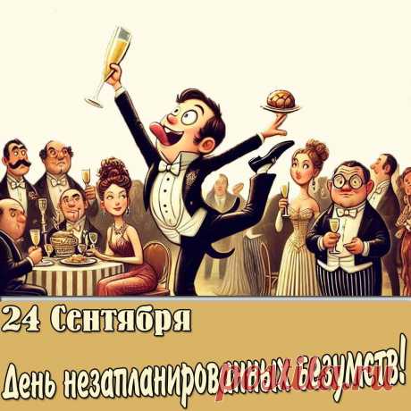 Поздравляю с Днём незапланированных безумств! Пусть твоя жизнь будет наполнена не только предсказуемым счастьем, но и сумасшедшими, но такими классными моментами! Открытки на День незапланированных безумств!