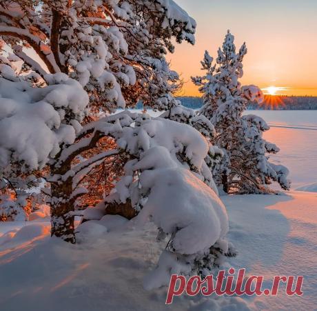 Зимние пейзажи Карелии