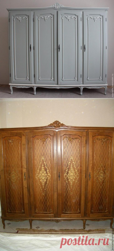 Реставрируем старый шкаф