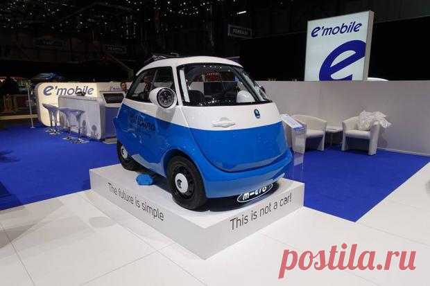 BMW Isetta: баварцы выпустят миниатюрный автомобиль теперь в электроверсии
