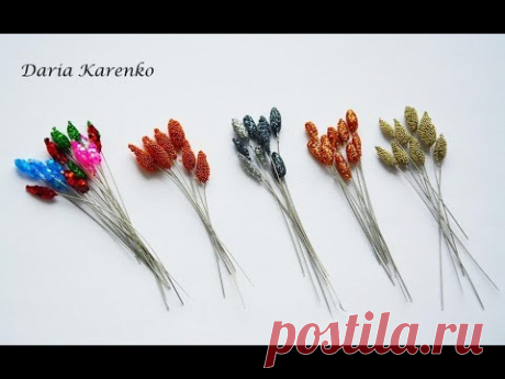 DIY Тычинки из клеевого пистолета своими руками \ Stamens from the glue gun