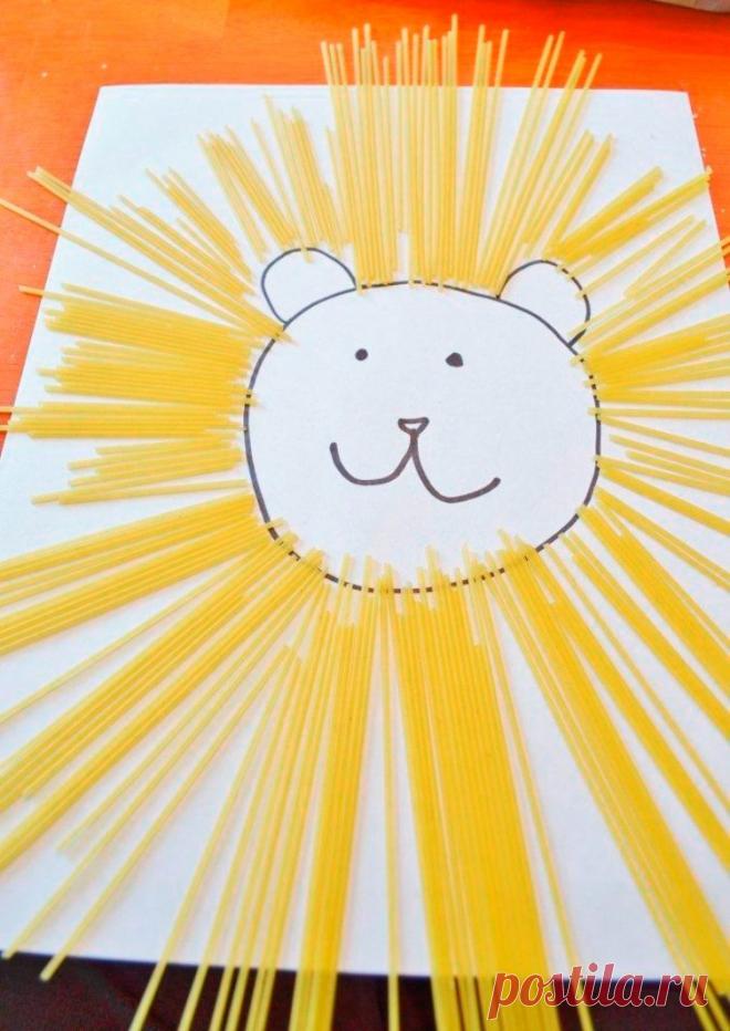 Поделки из макарон - подбор лучших идей для новичков. Пошаговая инструкция по изготовлению (85 фото)