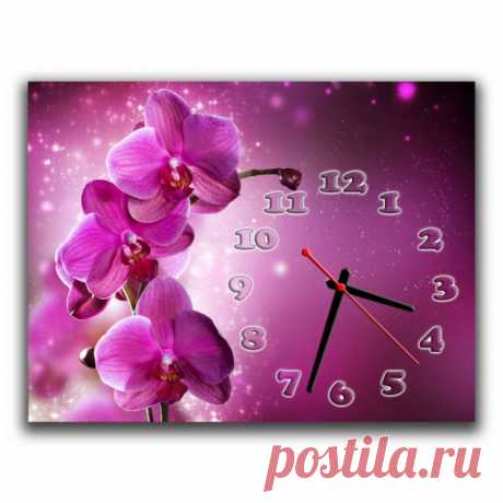 ROZETKA | Фиолетовые настенные часы IdeaClock Фаленопсис, 30х40 см. Ціна, купити Фиолетовые настенные часы IdeaClock Фаленопсис, 30х40 см у Києві, Харкові, Дніпрі, Одесі, Запоріжжі, Львові. Фиолетовые настенные часы IdeaClock Фаленопсис, 30х40 см: огляд, опис, продаж.