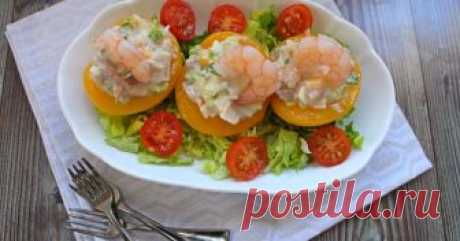 ПЪЛНЕНИ ПРАСКОВИ С МОРСКИ ДАРОВЕ