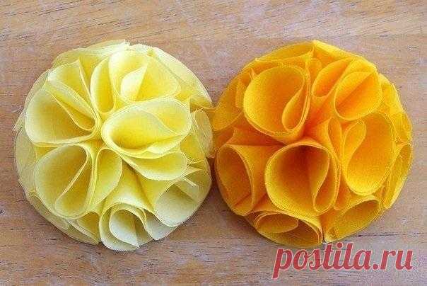 Как Просто • Рукоделие ✂ HandMade оригинальный цветок из ткани
