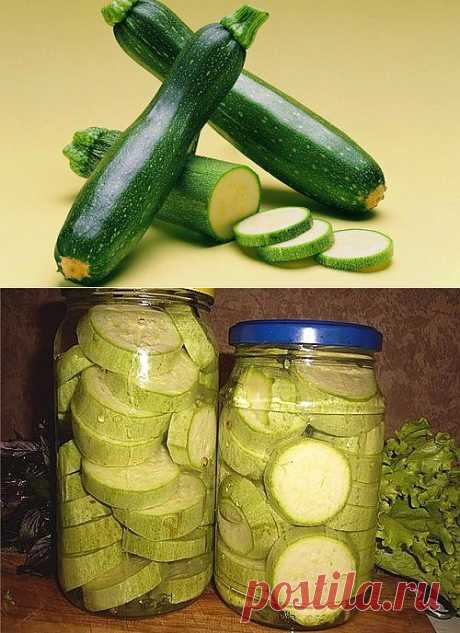 Рецепты маринования и засолки кабачков на зиму / Простые рецепты