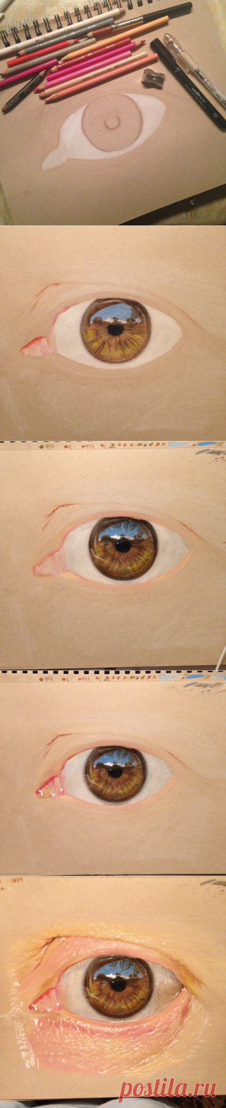 Look Twice at These Ultra-Realistic Eye Drawings