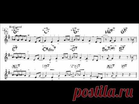 Blues in F - Easy Solo Example for Tenor Sax - Major Blues Scale -1
