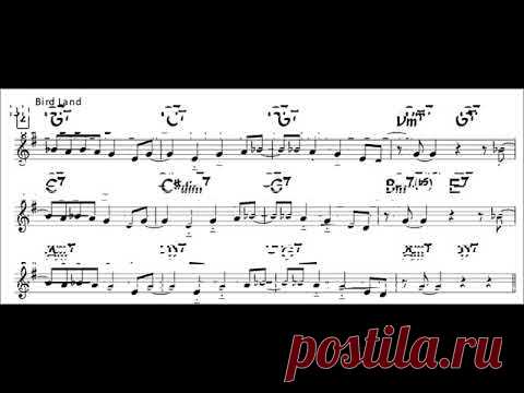 Blues in F - Easy Solo Example for Tenor Sax - Major Blues Scale -1