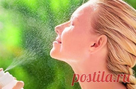 Освежающий спрей для лица: как сделать самой в домашних условиях