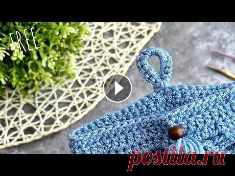 Попрощайтесь с беспорядком! Свяжите этот органайзер на кухню за 30 минут. Вязание крючком. DIY. Попрощайтесь с беспорядком на кухне! Свяжите этот органайзер крючком за 30 минут. Вязание крючком В каждом доме найдется куча пакетов, которые хранятс...