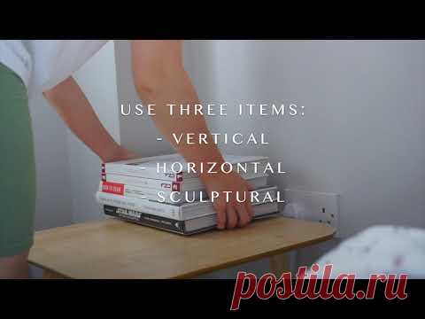 How to create a stylish bedroom table