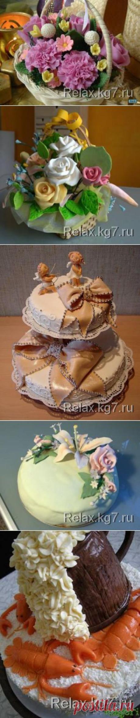 Сахарная мастика для кулинарных фантазий