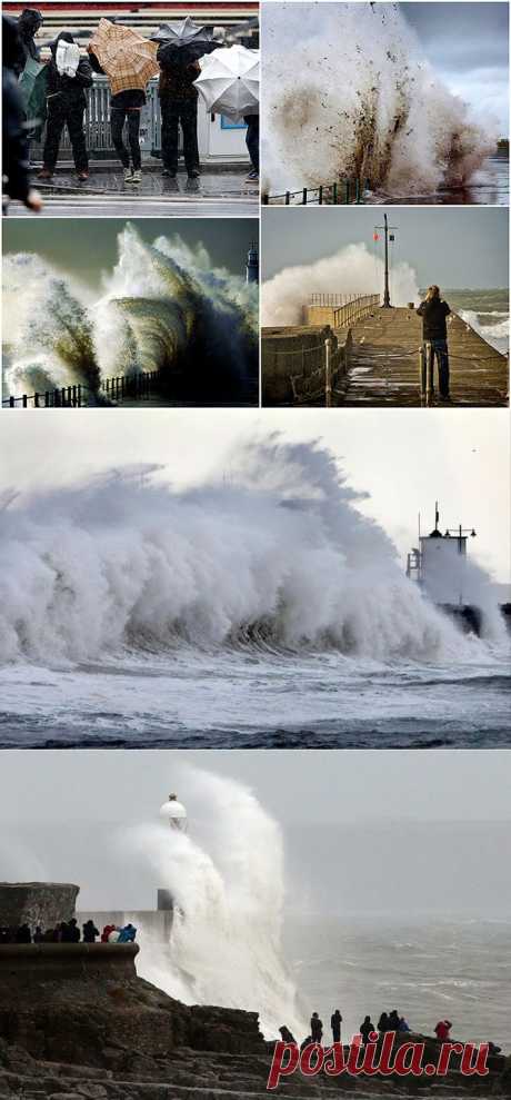 Самые впечатляющие фотографии шторма «Святой Иуда» (21 фото) / Фото / Развлекательный Портал MainFun.ru
