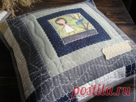 Fundas de almohada patchwork: ideas - bricolaje, ideas para la creatividad - Ideas para bricolaje