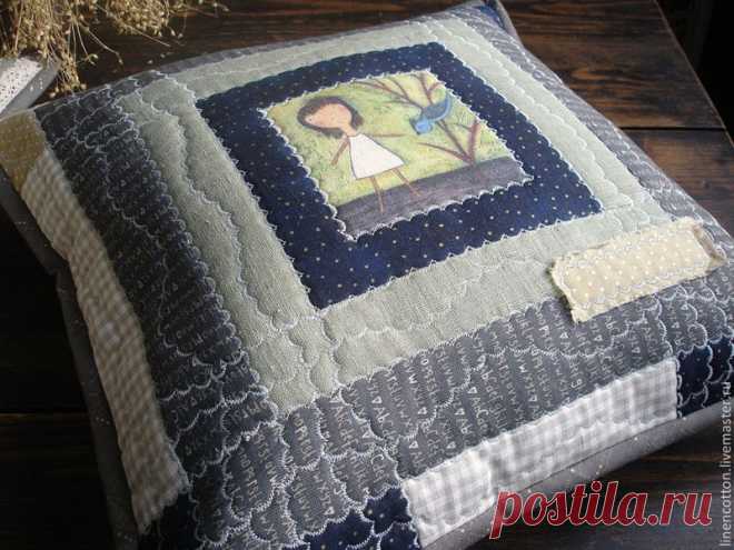 Fundas de almohada patchwork: ideas - bricolaje, ideas para la creatividad - Ideas para bricolaje
