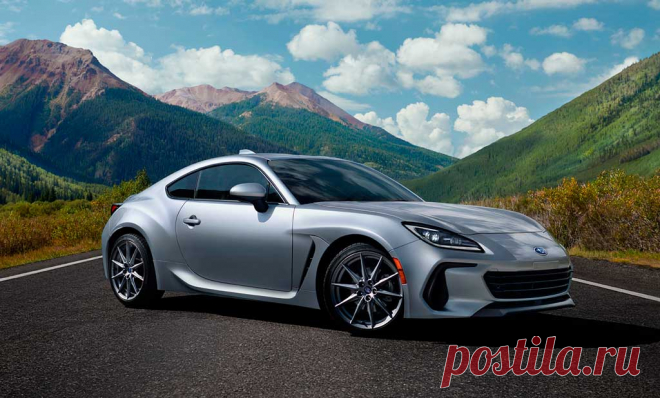 New sports coupe Subaru BRZ 2022