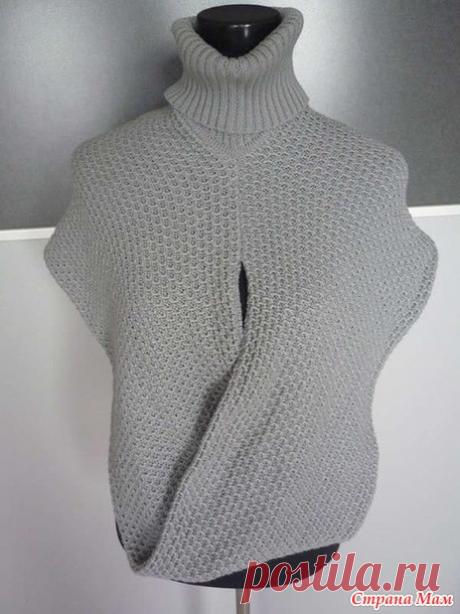 Снуд- капюшон спицами - Вяжем вместе он-лайн - Страна Мам