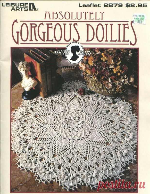 Книга «Absolutely Gorgeous Doilies Kristoffersen Patricia»/Великолепные салфетки Kristoffersen Патриция/