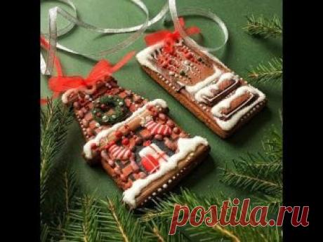 Пряничный камин. 🌲 Новогоднее печенье!