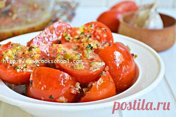 Помидоры по-корейски: самый вкусный рецепт | Легкие рецепты