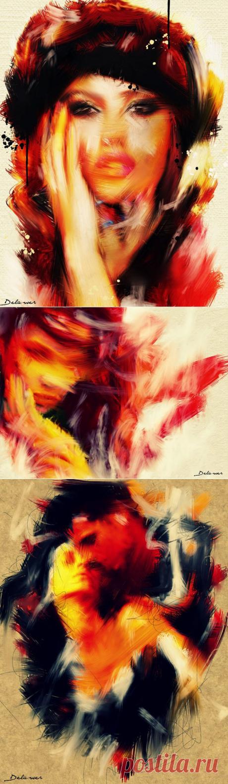 Творчество художника Delawer Omap.