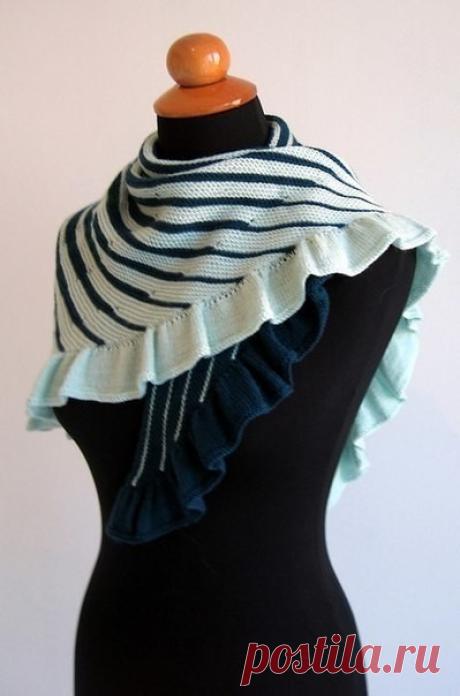 Шаль Contrast and Compliment (Контраст и Комплимент)