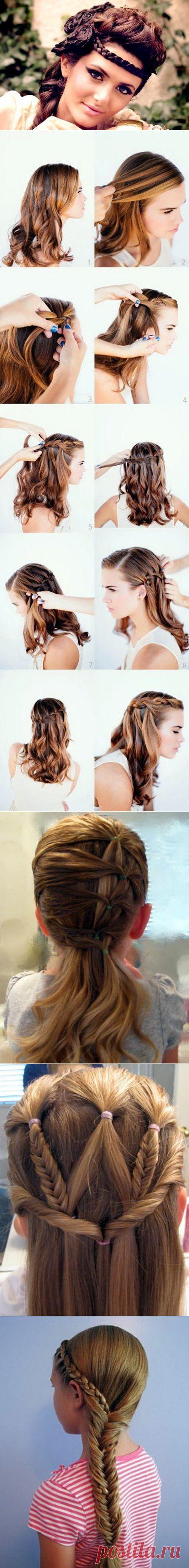 Потрясающие прически к 8 марта / Все для женщины