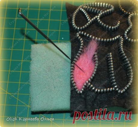 Броши/заколки из молний и шерсти | Страна Мастеров
