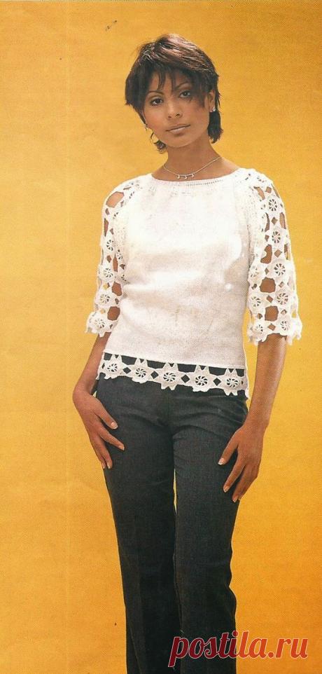 Bahamas Crochet Top: | Комбинированное