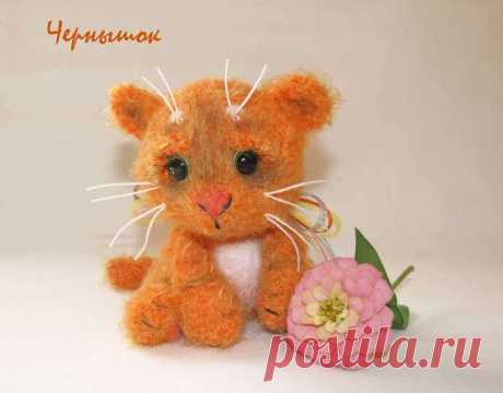 Симпатичный котенок крючком!