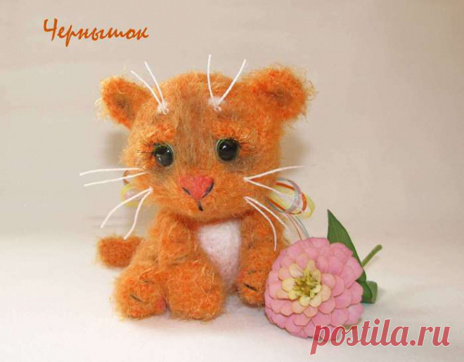 Симпатичный котенок крючком!