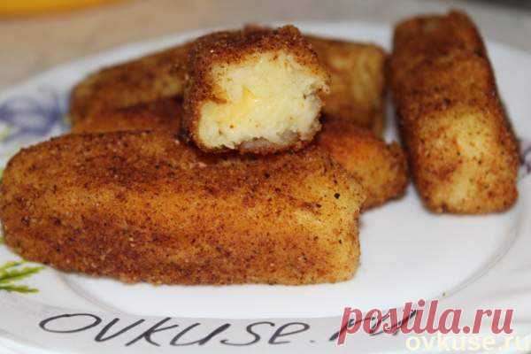 Картофельные палочки с сыром - Простые рецепты Овкусе.ру