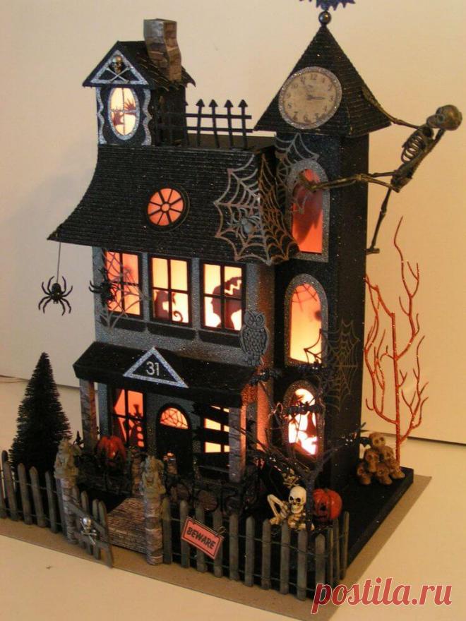 Диорамные интерьерные композиции на Хэллоуин - Planetalsad