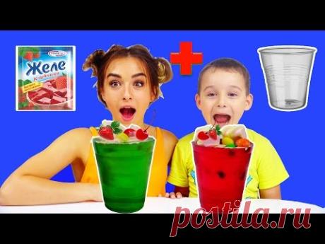 Желейный Стакан ХАРИБО Как сделать желейный стакан Jelly Glass Haribo