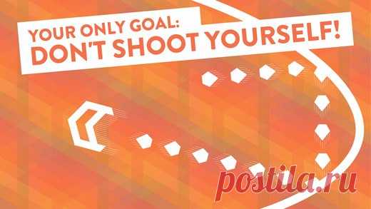 [Sale-iOS] Don't Shoot Yourself! На каждом уровне вам придётся выпустить по сто пуль, и увернуться от них же. Большая часть геймплея в DON’T SHOOT YOURSELF! связана со стенами, или вернее, их типами, так как ваши пули будут рикошетить от различных поверхностей совершенно по-разному. Так что, запасайтесь хорошей реакцией и знанием физики. В течение 50 уровней, выполненных в минималистическом дизайне, вам придётся пережить массу приключений, спасая свою жизнь, чтобы потом опробовать наработанные…