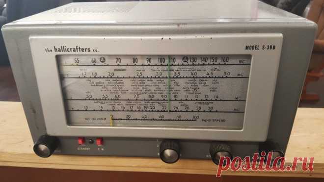 HALLICRAFTERS S - 38d коротковолновый приемник
